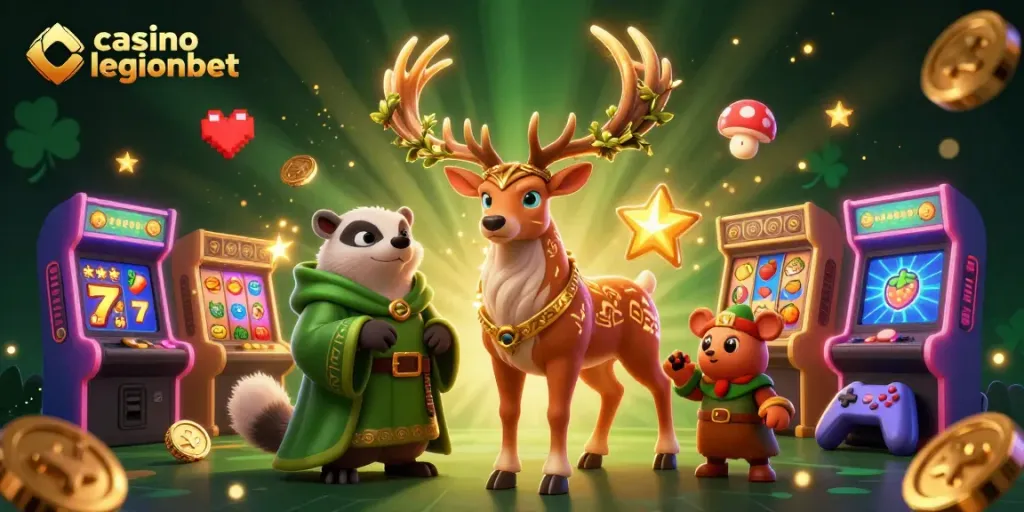 Experience the exciting action at casino legionbet with vibrant slot games and mystical elements.