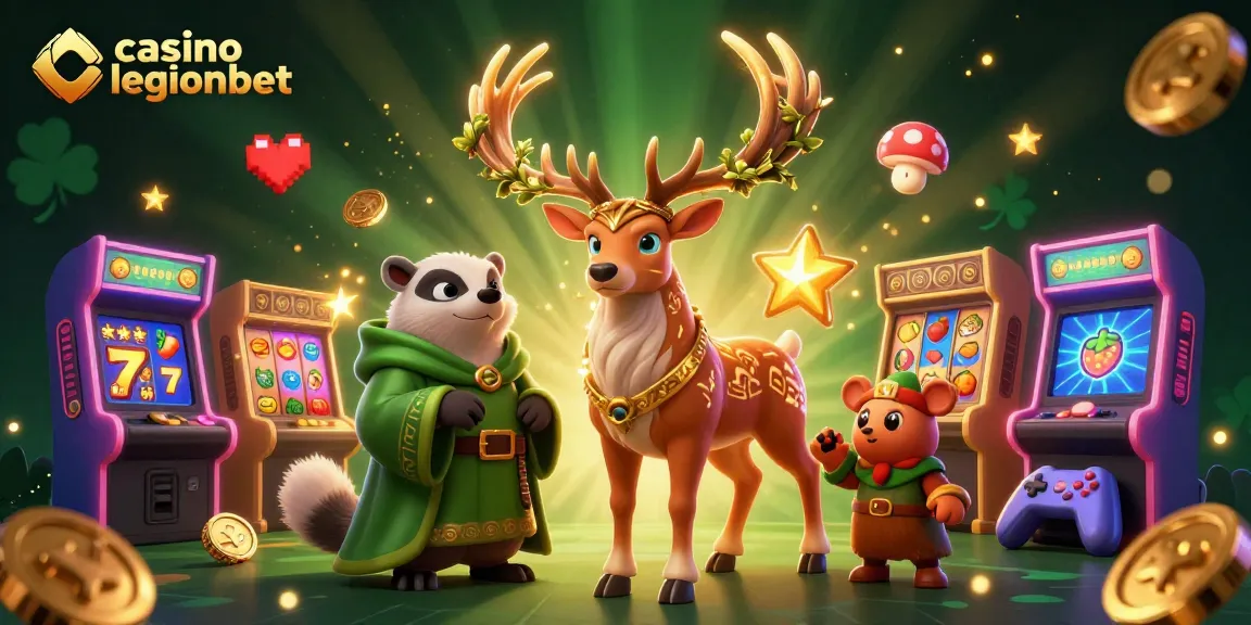 Experience the exciting action at casino legionbet with vibrant slot games and mystical elements.