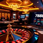 Experience thrilling casino action with 788t's vibrant games and live betting.