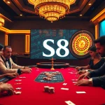 Experience luxurious gaming at S8 with vivid poker action and sleek interface.