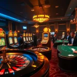 Immersive casino experience at 789club with players engaged in excitement.