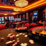Experience thrilling gaming at debet net with vibrant casino tables and exciting slot machines.