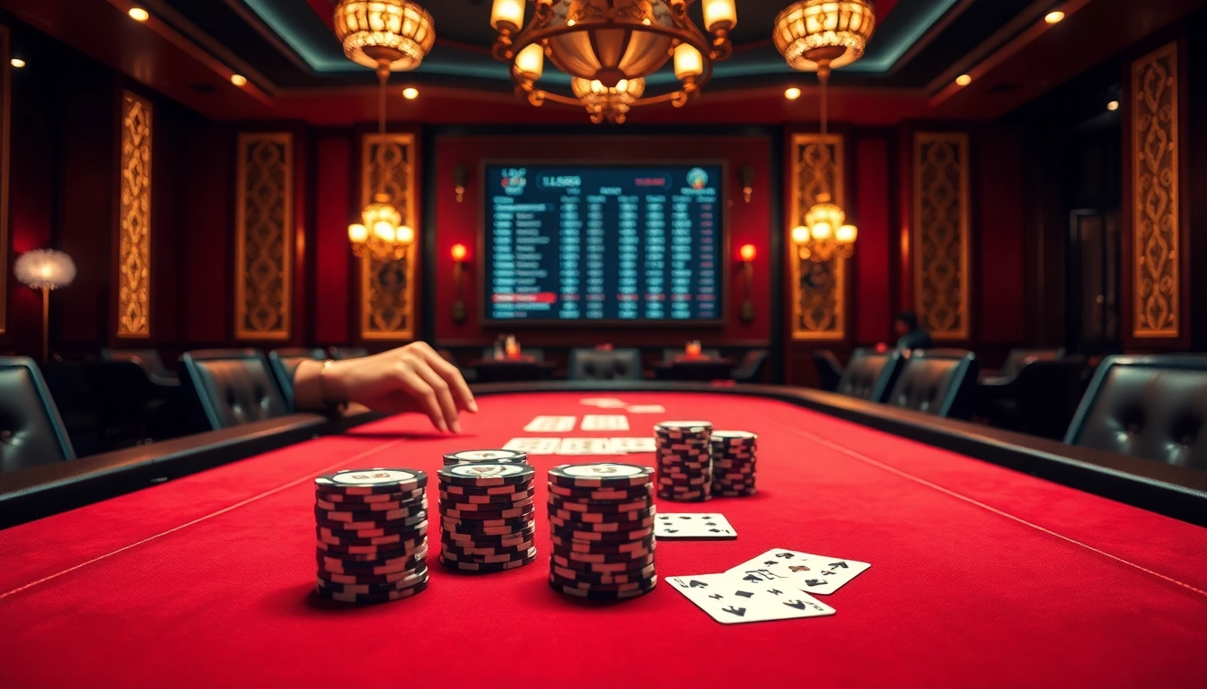 Engage in thrilling poker action at https://aa888bet.us/ with luxurious casino elements and live betting excitement.