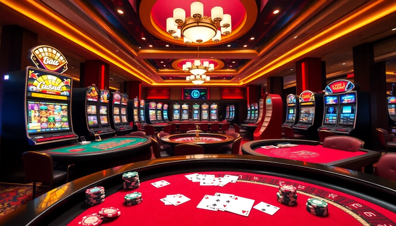 Exciting gameplay and vibrant casino atmosphere at rr88 - truy cập trang chủ nhà cái rr88 mới nhất, showcasing roulette and blackjack games.