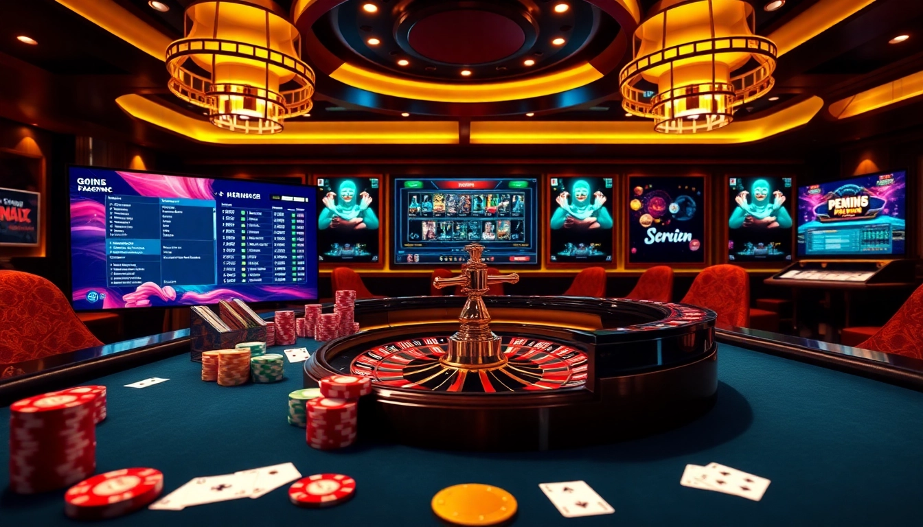 Experience thrilling casino gaming action at https://888vnd.space/ with vibrant poker chips and roulette excitement.