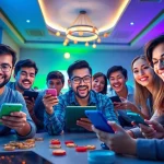 Exciting online gaming scene featuring diverse players enjoying GO88's platform, showcasing go-88.us.com and thrilling rewards.