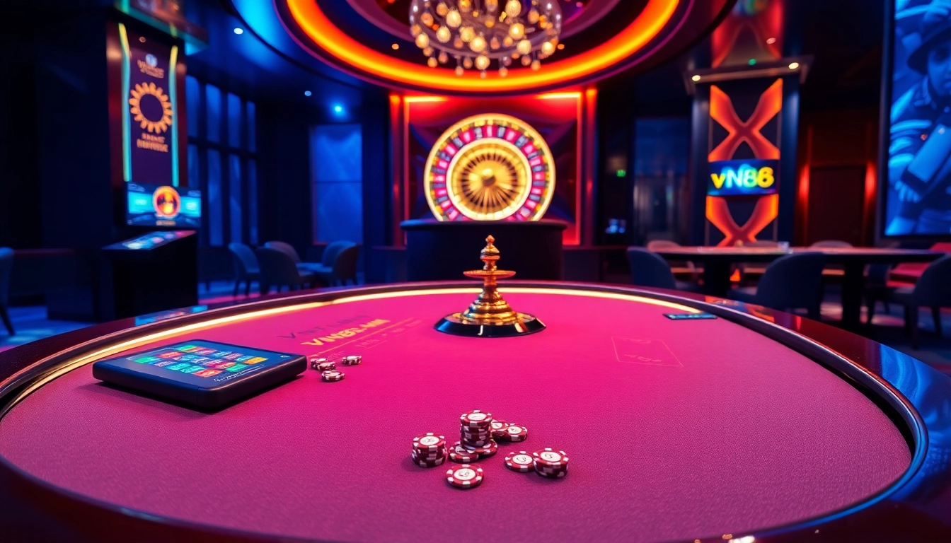 Experience thrilling gameplay and winning with the VN88 casino atmosphere.