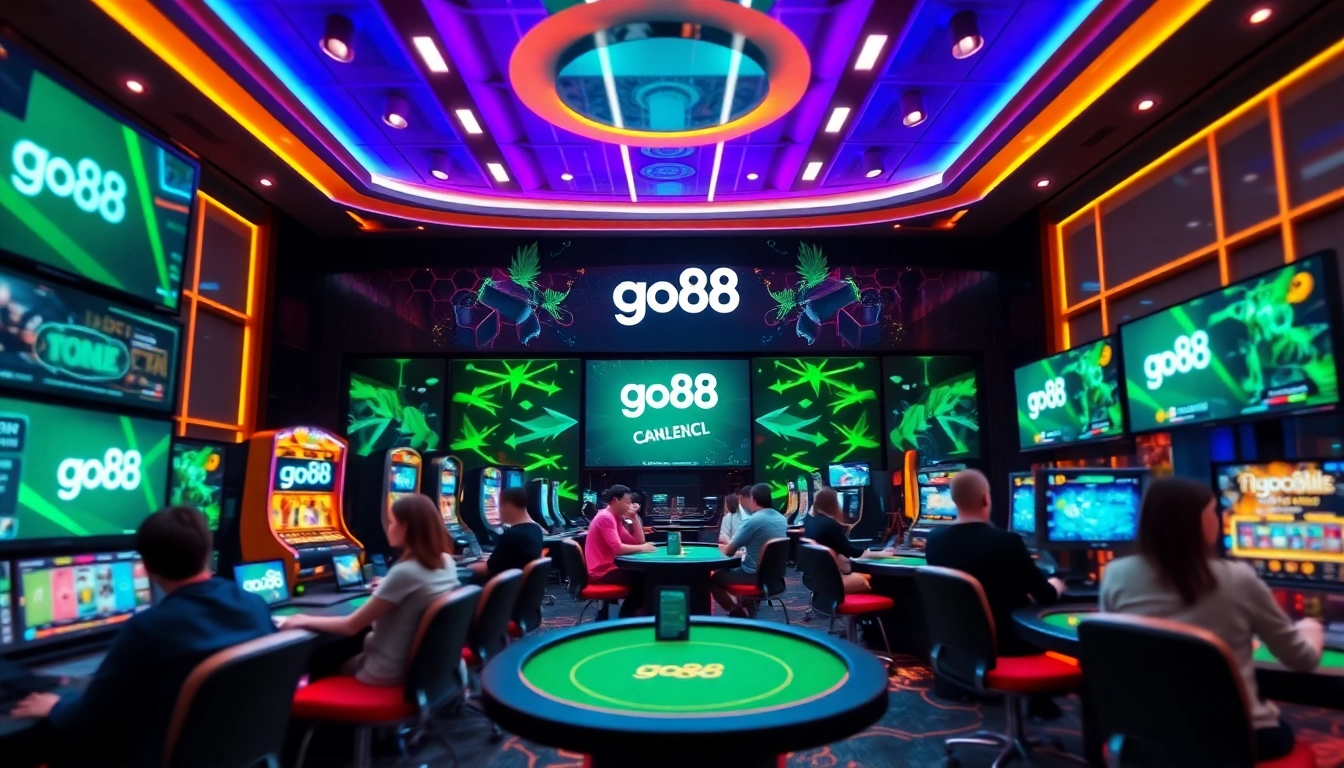 Experience the thrill of go88 with a vibrant online gaming scene featuring dynamic casino games.