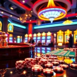 Action-packed gameplay at https://888vina.com/ showcasing poker chips and a roulette wheel.