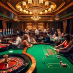 Gambling excitement at https://xn88.law/ with vibrant casino tables and engaged players.