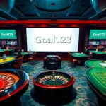 Experience the thrill of betting at Goal123 with vibrant casino games and live action.