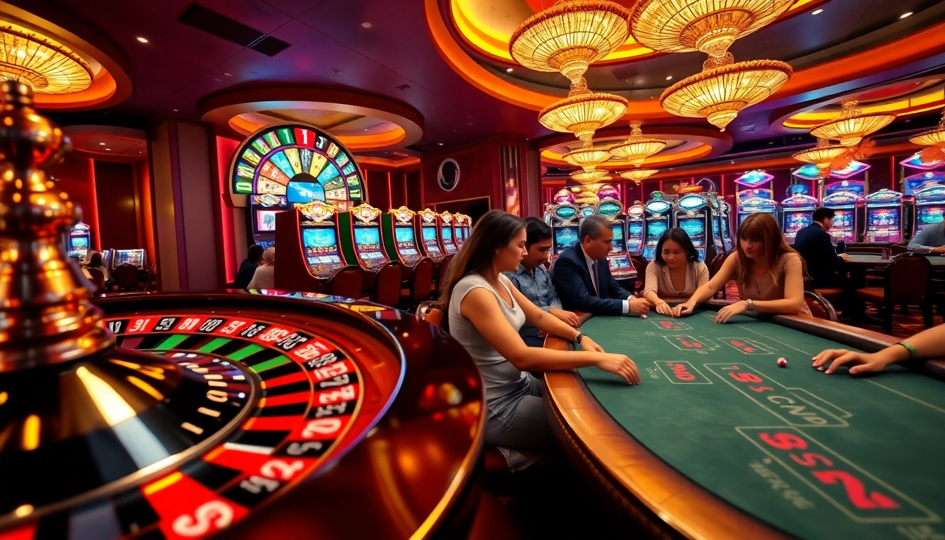 Engaging players enjoy a lively casino atmosphere at Goal123's vibrant online gaming interface.