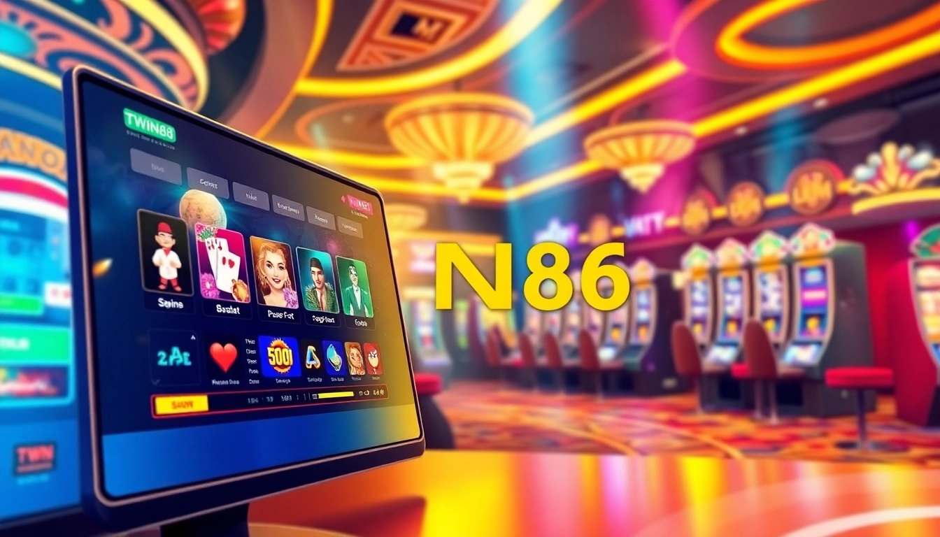 Experience the excitement of TWIN68's vibrant online gaming platform featuring thrilling casino games and dynamic sports betting.
