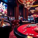 Exciting casino gameplay scene showcasing ee88's vibrant gaming environment and thrilling action.