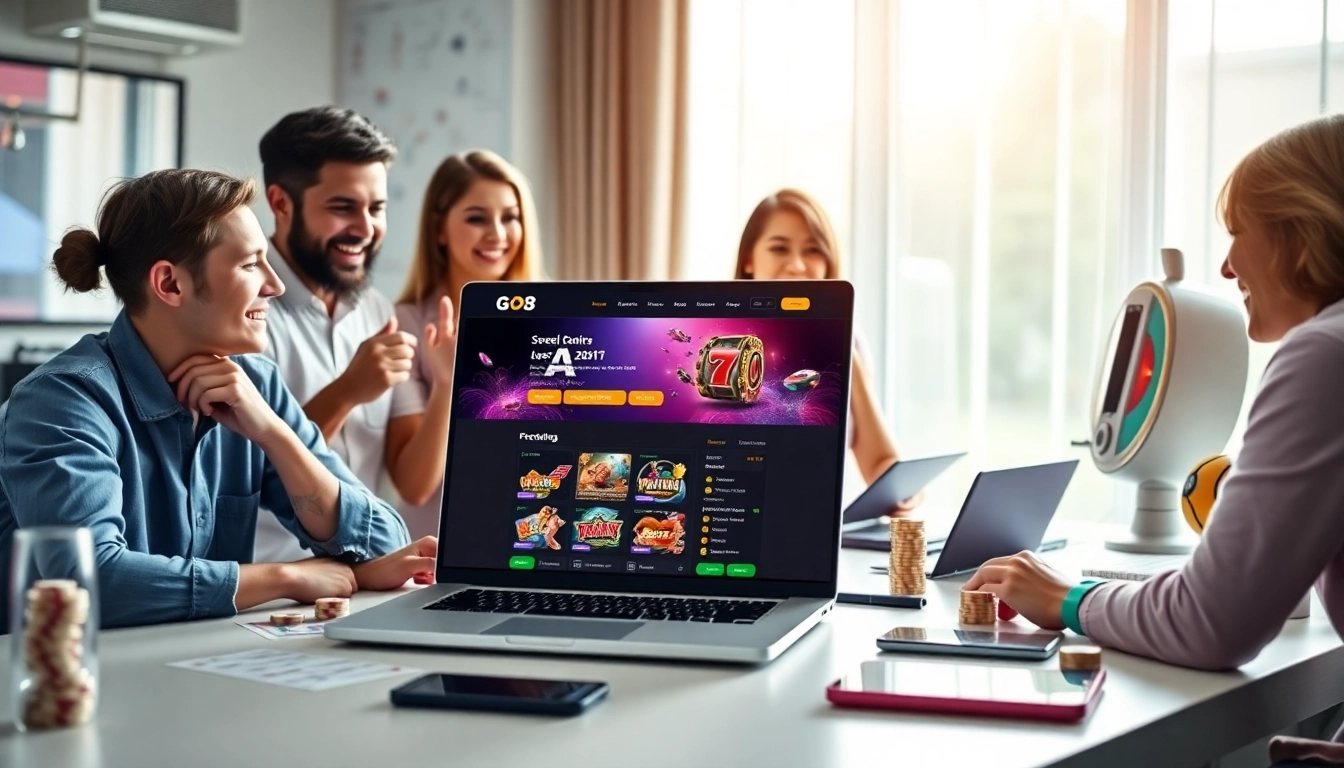Experience online gambling at https://go8s.bio/ featuring a dynamic user interface and engaging gameplay.