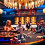 Experience thrilling poker action at okfun's luxurious casino tables.