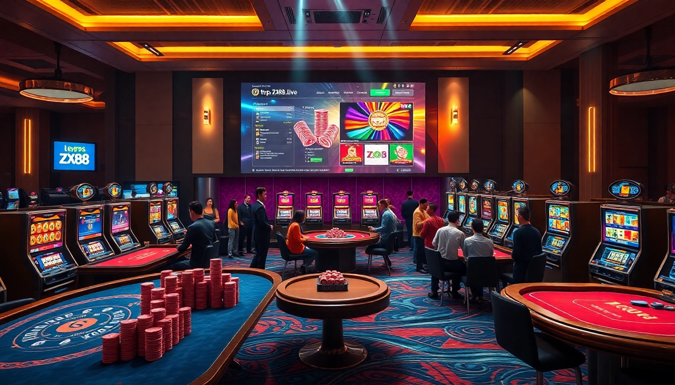 Experience excitement at https://zx88.live/ with vibrant casino tables and thrilling gaming action.