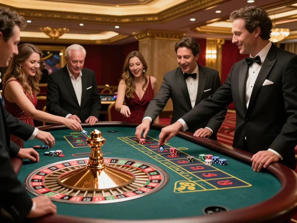 Experience the thrill of roulette betting at sunwin's luxurious casino.