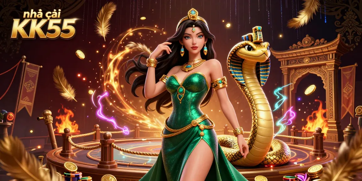 Experience the thrill of nhà cái KK55 with stunning casino elements and a captivating scene.