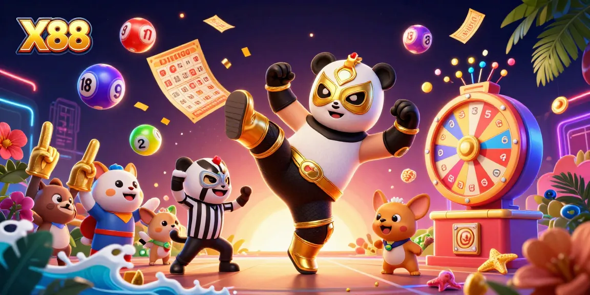 X88 offers exhilarating online gaming excitement with thrilling lottery scenes and dynamic action.