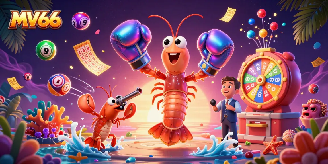 Experience MV66 excitement with a vibrant lottery scene featuring interactive game elements.