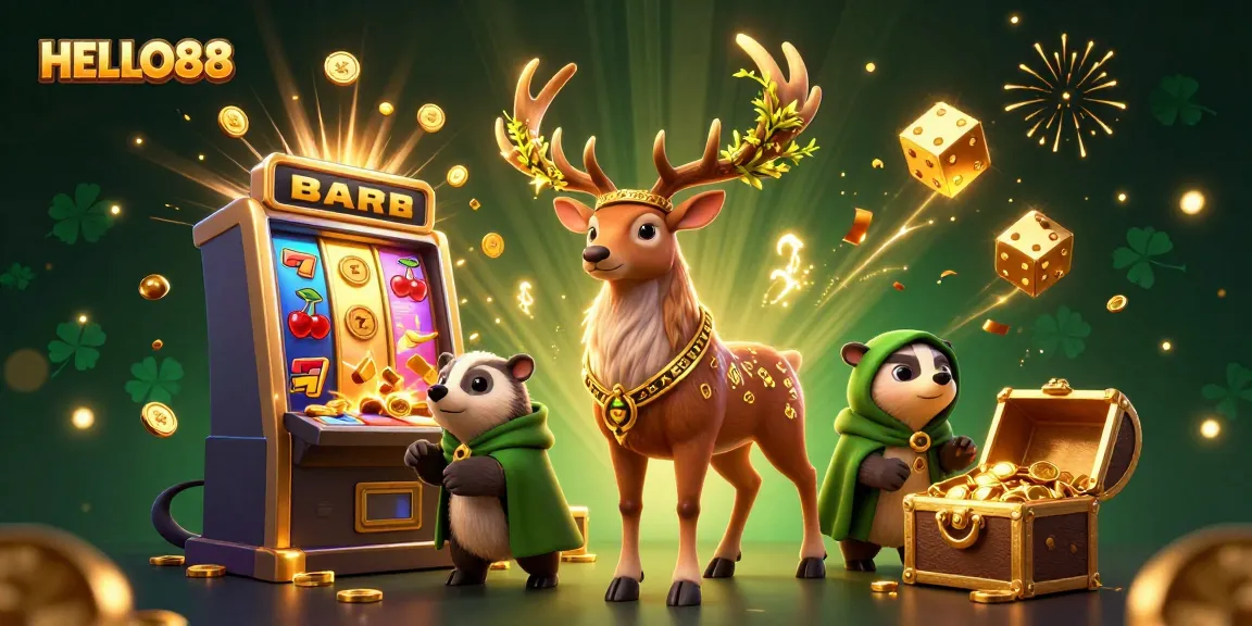 Experience the thrills at HELLO88 with vibrant slots, jackpots, and a magical casino scene.