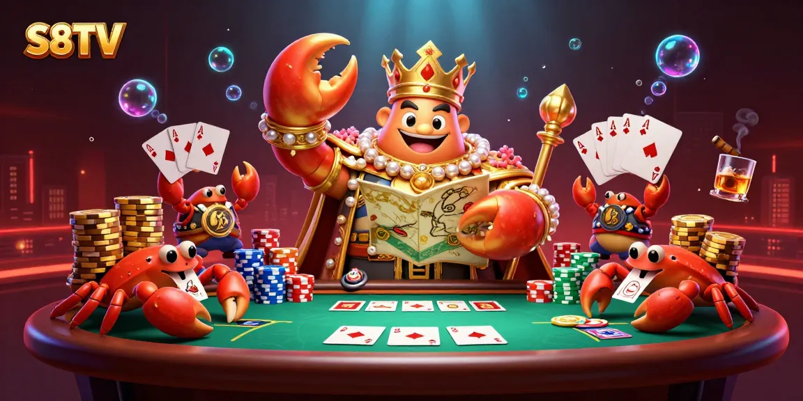 S8TV showcases thrilling poker action with vibrant graphics and dynamic elements, immersing bettors in the excitement.