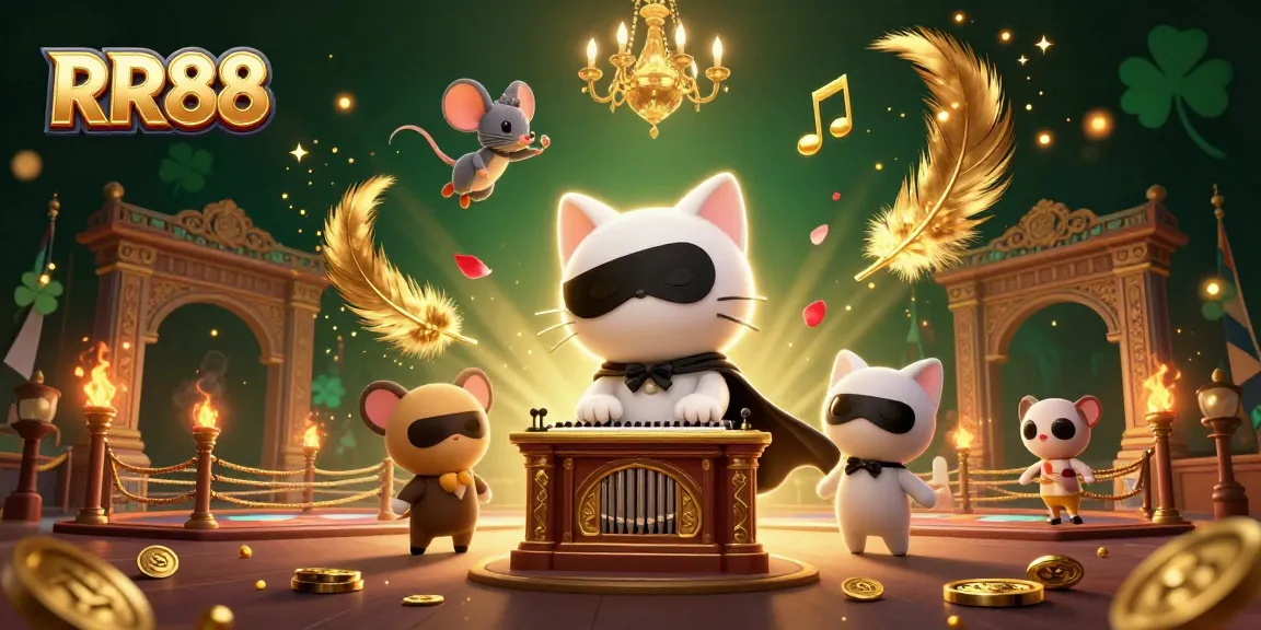 RR88 offers an immersive casino experience with dynamic gaming elements and lively characters.