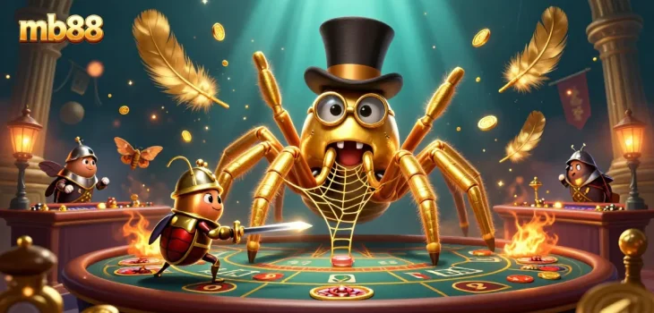 Experience thrilling odds at mb88 with striking visuals of casino games and unique characters.